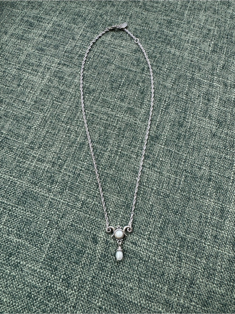 James Avery Sterling Silver and Pearl Necklace
